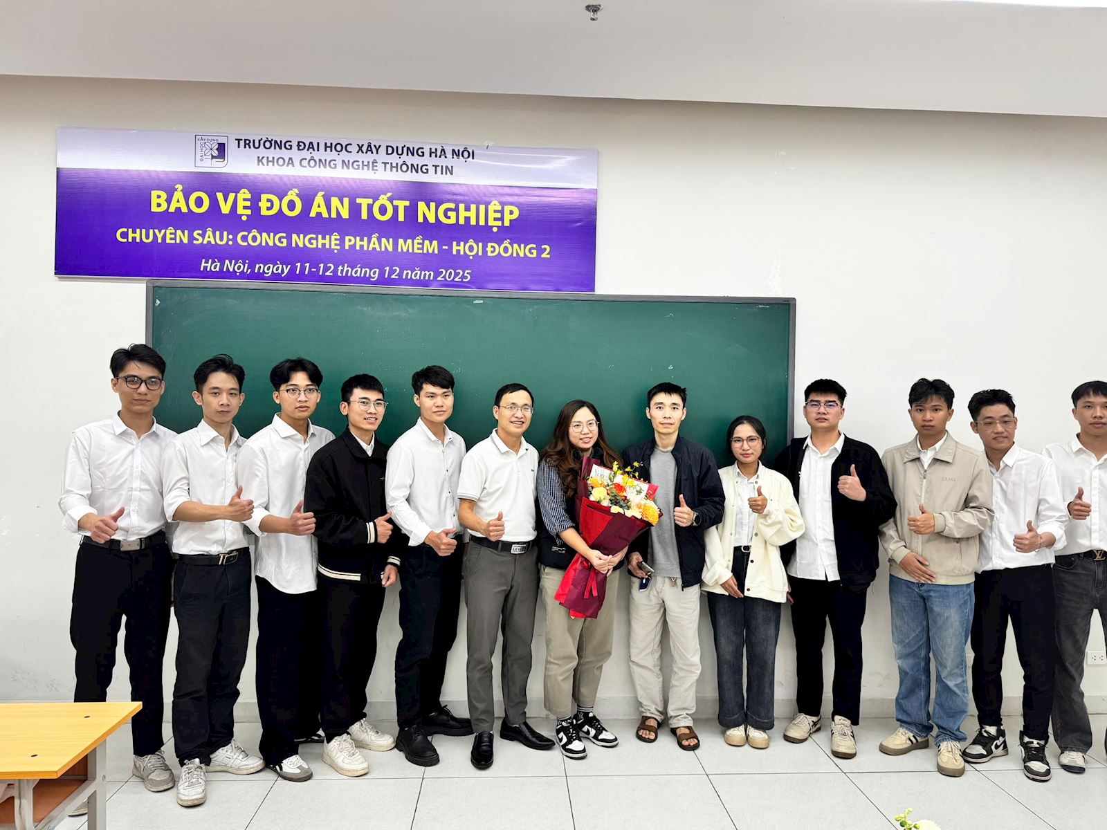 SINH VIÊN NHÓM CHUYÊN MÔN CNPM GHI DẤU ẤN VỚI LOẠT GIẢI PHÁP CÔNG NGHỆ TẠI LỄ BẢO VỆ ĐỒ ÁN TỐT NGHIỆP ĐỢT 1 - K67