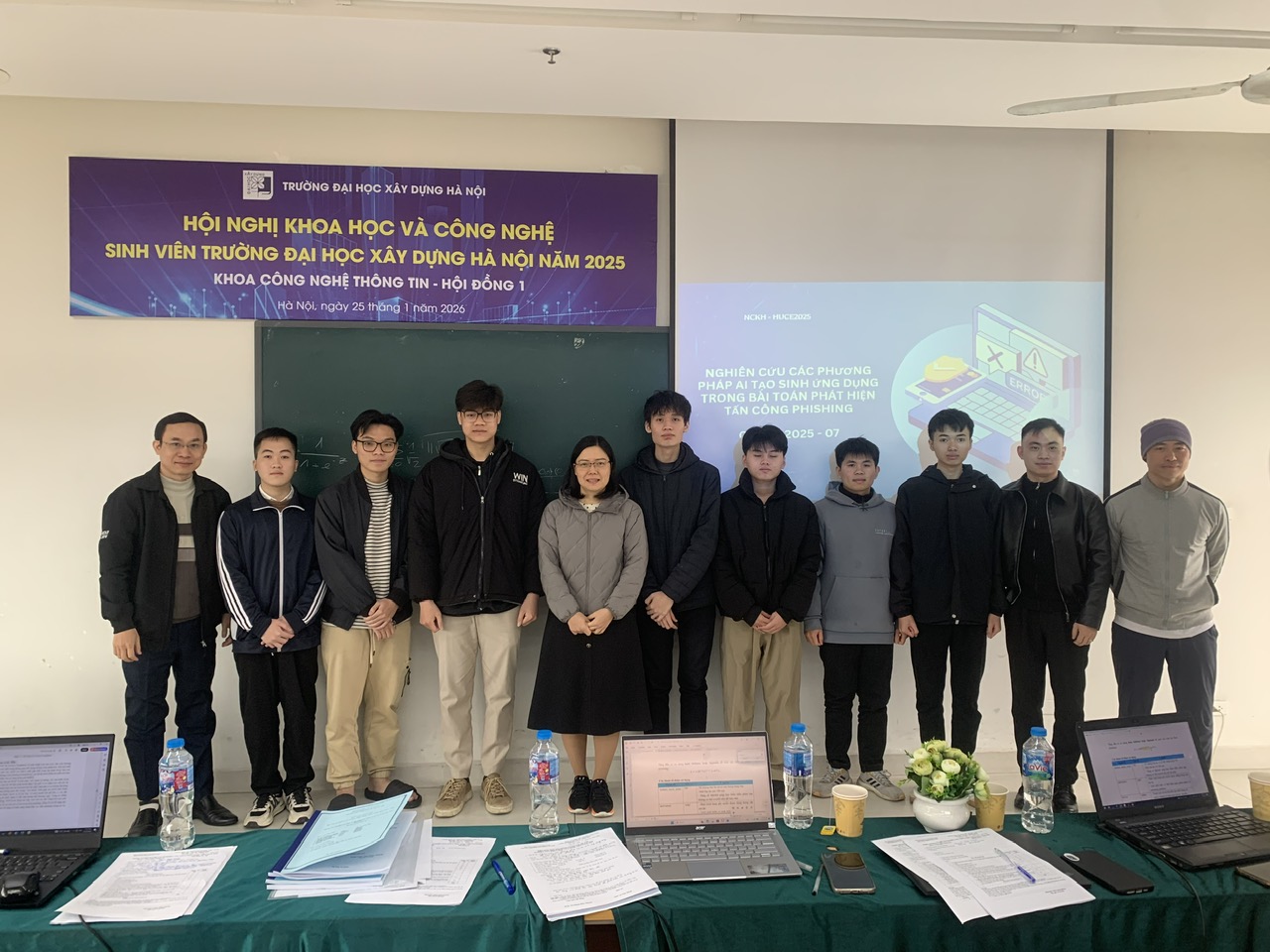 NGHIỆM THU ĐỀ TÀI NGHIÊN CỨU KHOA HỌC SINH VIÊN CNTT – ĐỢT 2 NĂM 2025