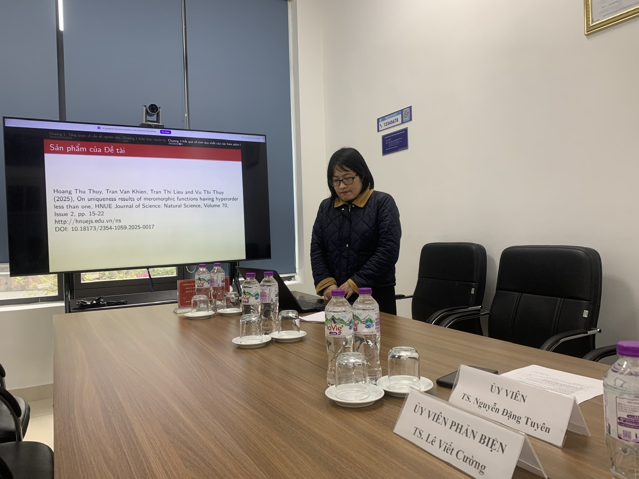 NGHIỆM THU ĐỀ TÀI NCKH TRỌNG ĐIỂM-2025